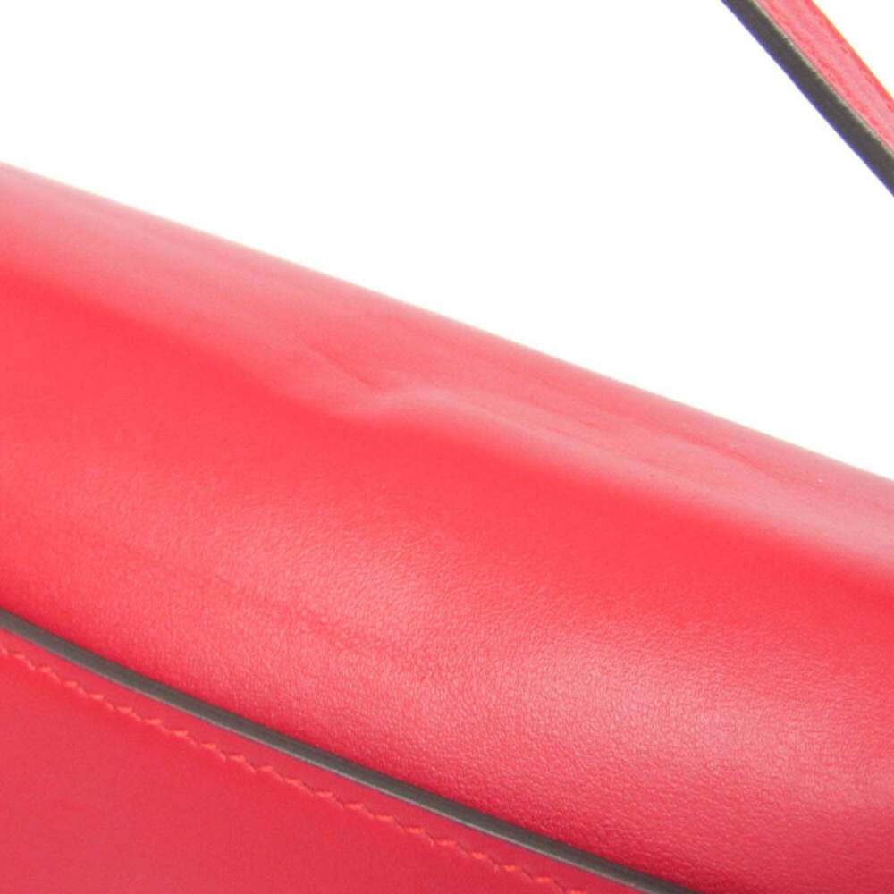 GUCCI Authentic Red Leather Shoulder Bag - Picture 8 of 15